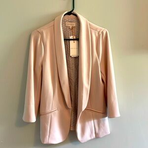 Blush pink blazer - Skies Are Blue